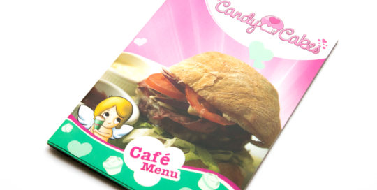 Candy Cakes Menu