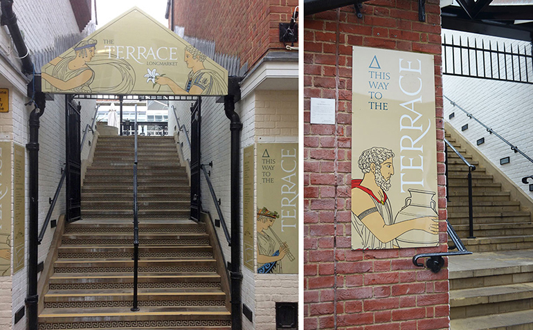 The Terrace Longmarket Wayfinding Project