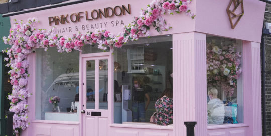 Pink of London Shopfront