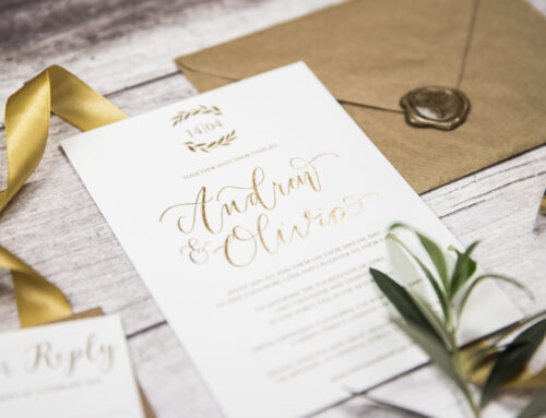 Custom Calligraphy Invites