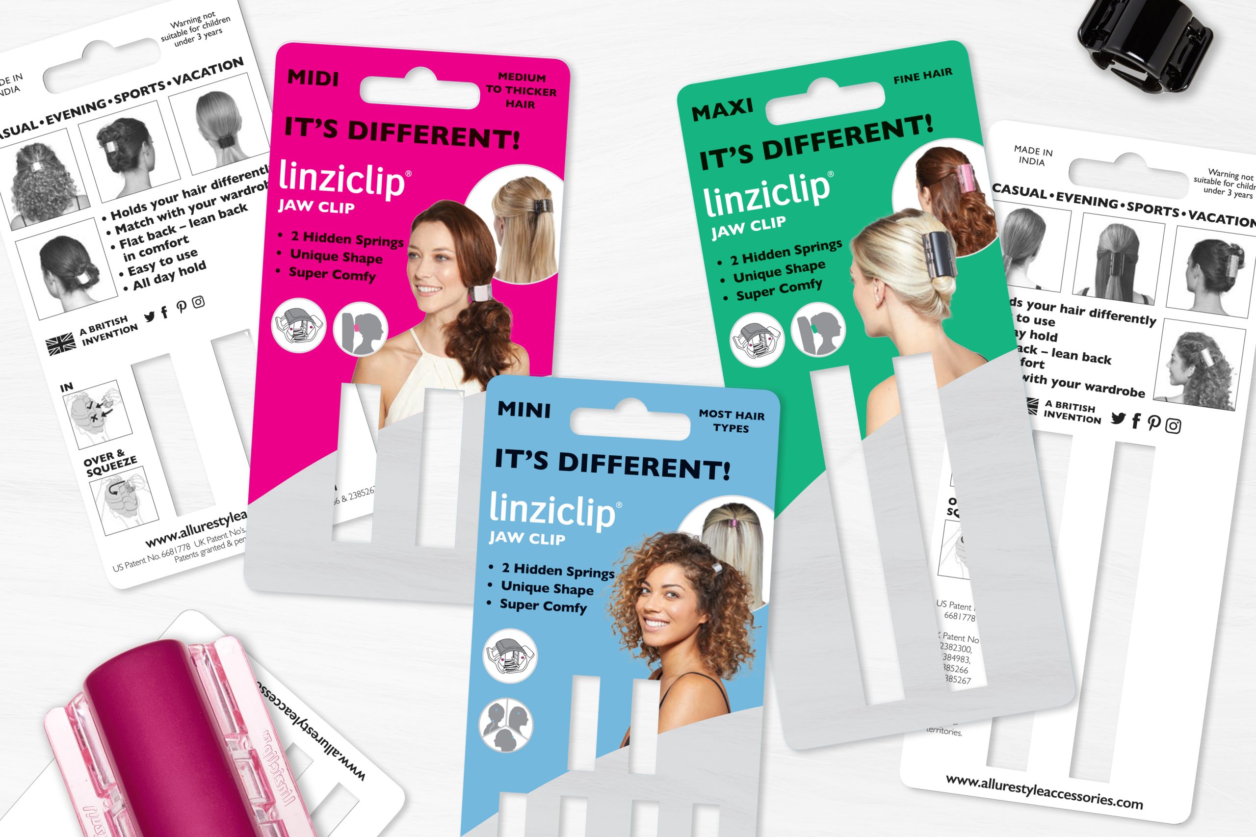 Linziclip packagining