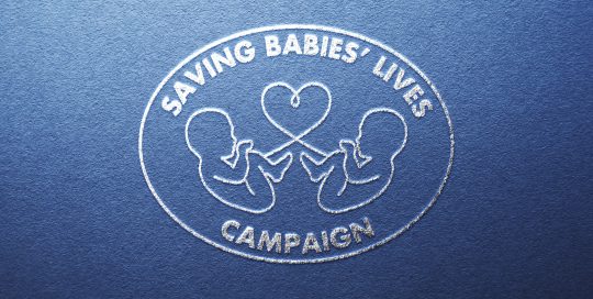 saving babies lives campaign logo